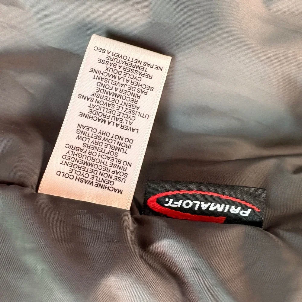 ExOfficio Womens Teal Green Quilted Puffer Jacket Primaloft Travel Coat Size M